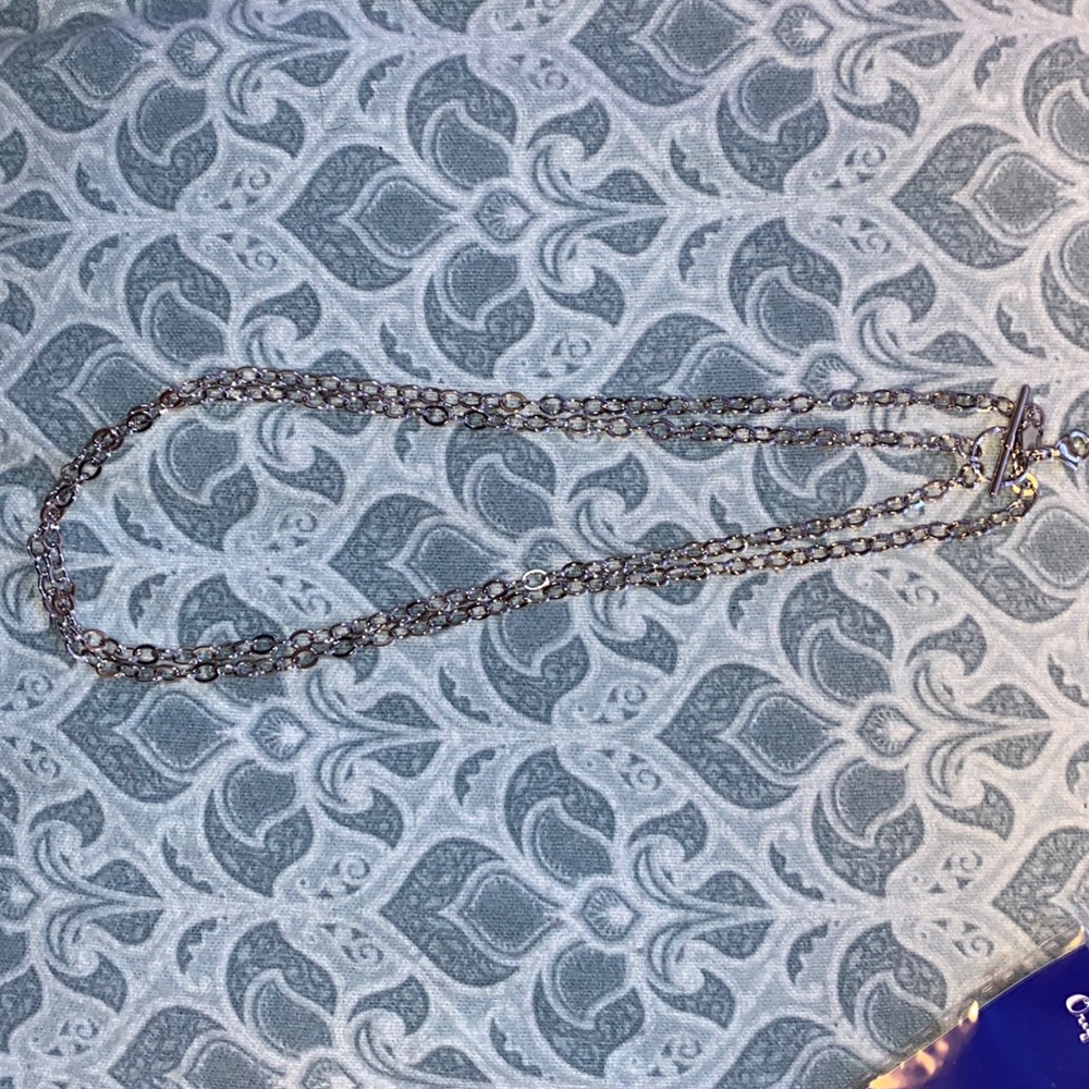 Origami owl oval link toggle chain
